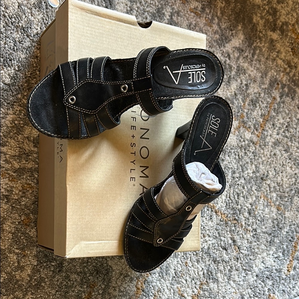 Women's Black Sandals